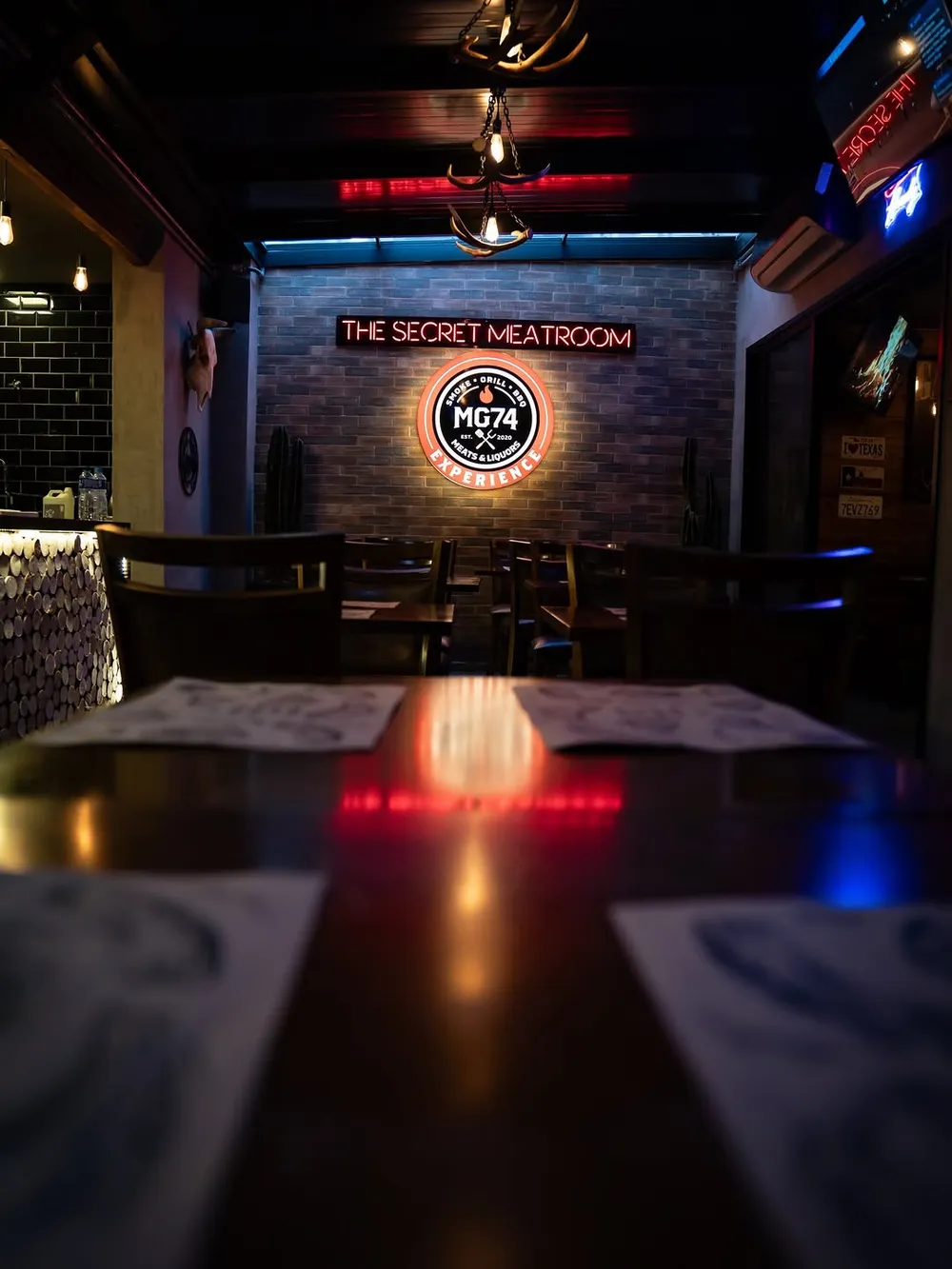 A sala da The Secret Meatroom